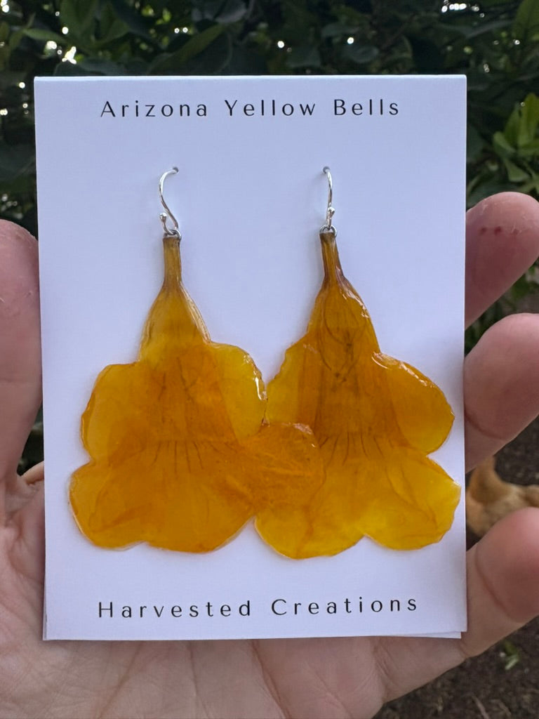 Arizona Yellow Bells Drop Earrings