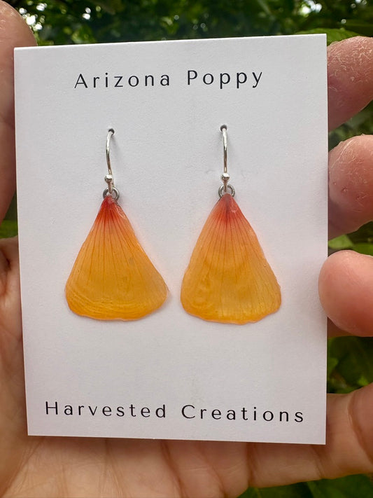 Arizona Poppy Earrings