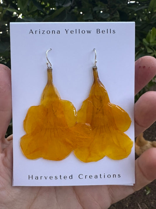 Arizona Yellow Bells Drop Earrings