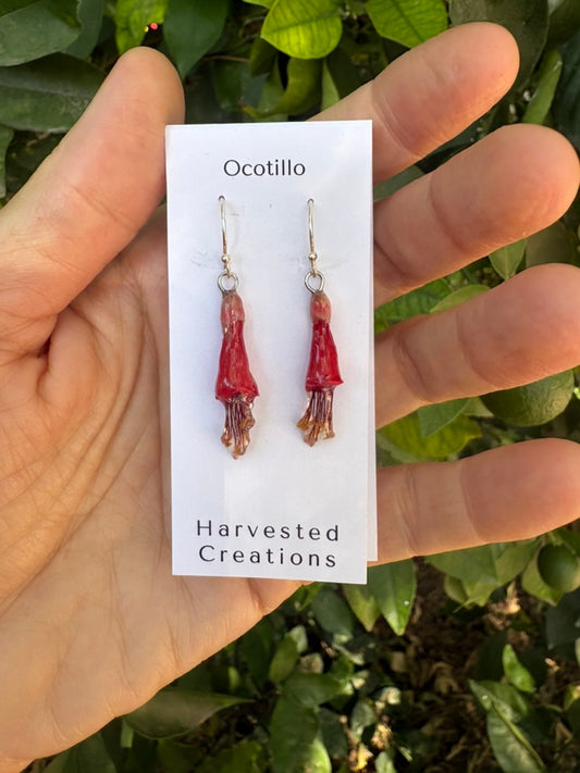 Ocotillo Flower Earrings